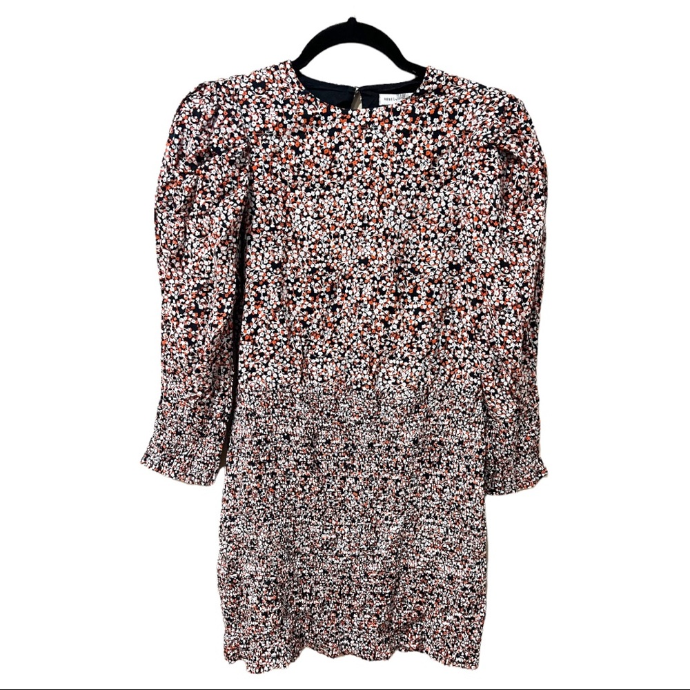 Rebecca Minkoff Tabby Smocked Floral Sheath Dress (XS) - Picture 5 of 11